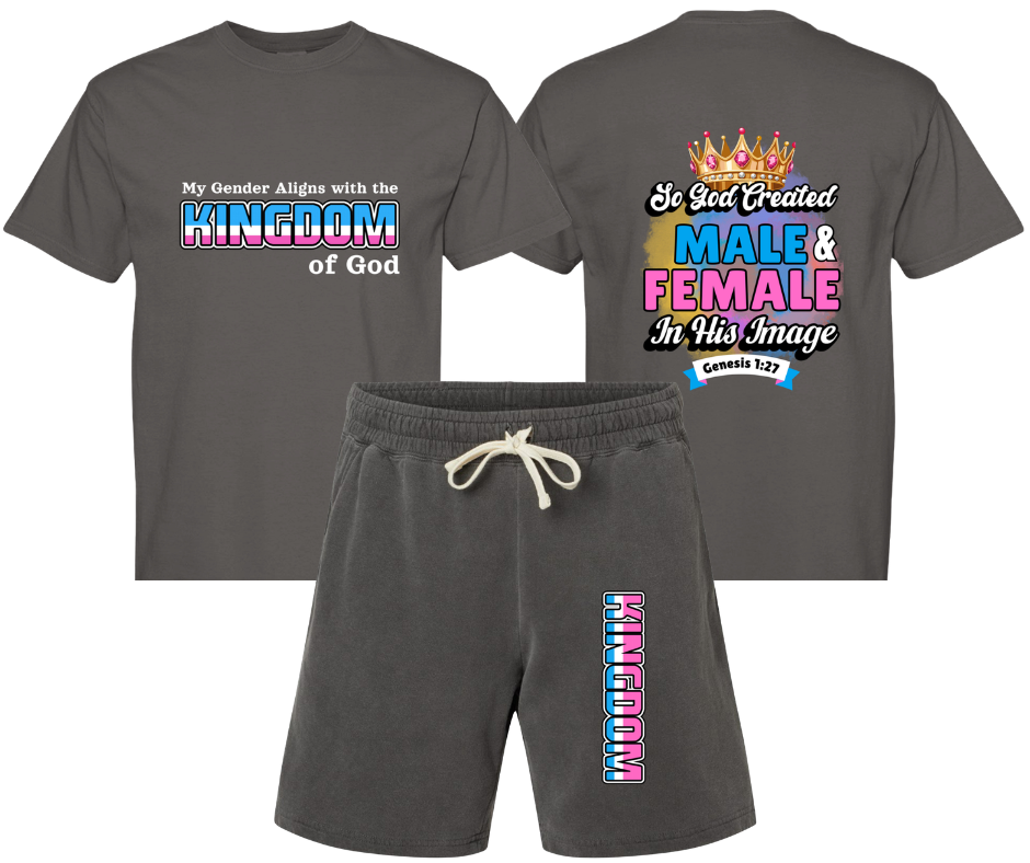 Kingdom Gender T-Shirt | Faith-Based Apparel