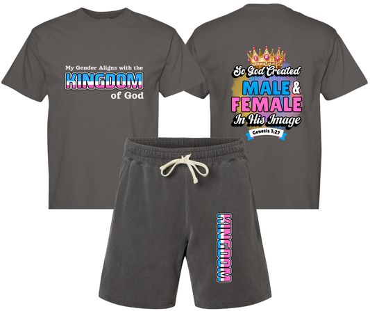 Kingdom Gender T-Shirt | Faith-Based Apparel