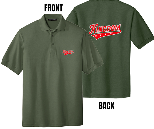 5 COLOR OPTIONS- Kingdom Men's Polo