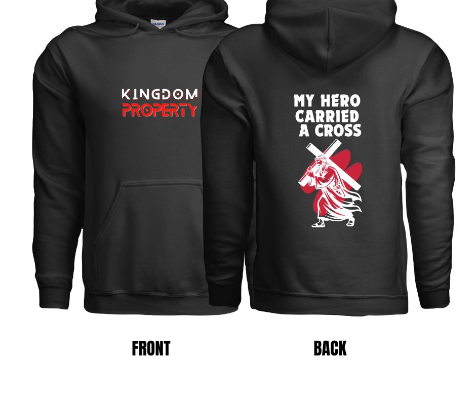 6 COLOR OPTIONS- HERO HOODIE (SIZE CHART BELOW)