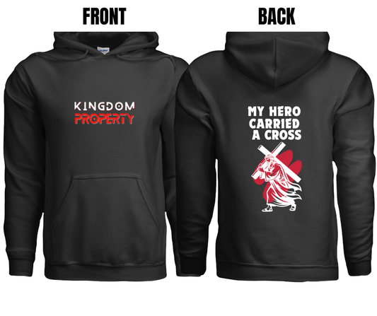 6 COLOR OPTIONS- HERO HOODIE (SIZE CHART BELOW)