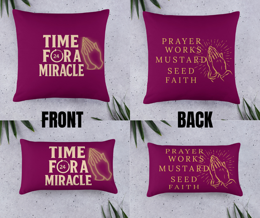 PRAYER WORKS PILLOW