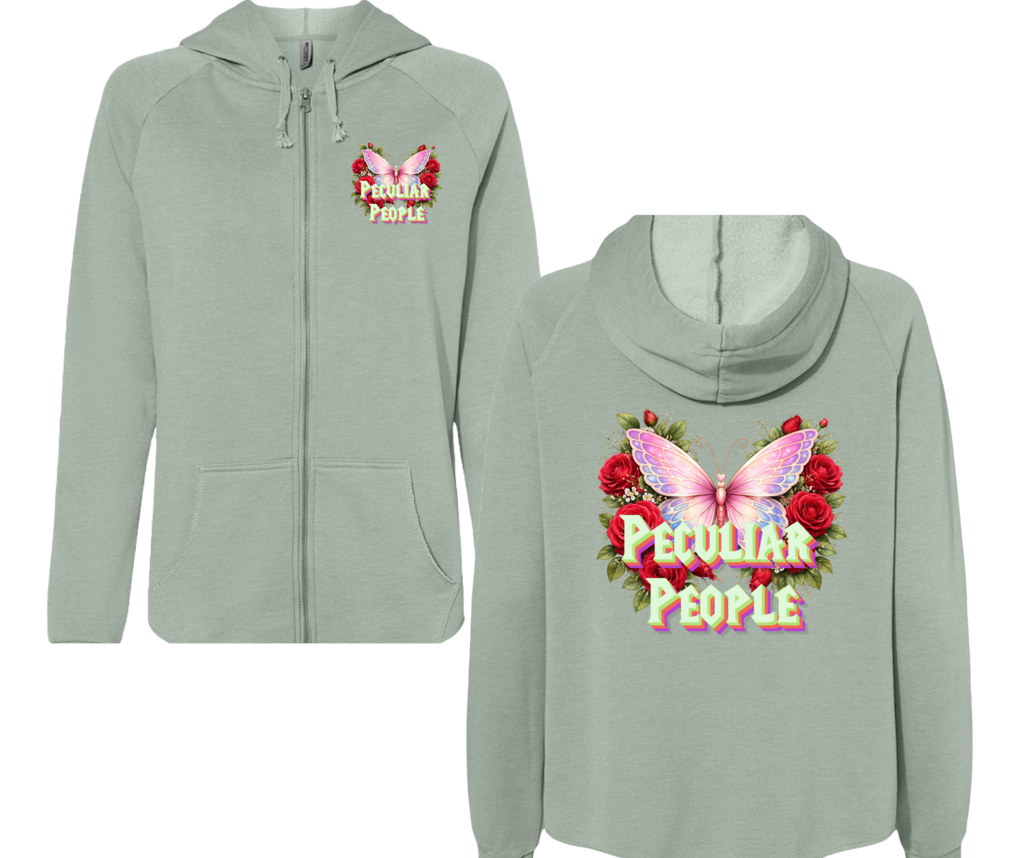 Peculiar People Women’s Zip Hoodie | Christian Apparel