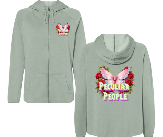 Peculiar People Women’s Zip Hoodie | Christian Apparel