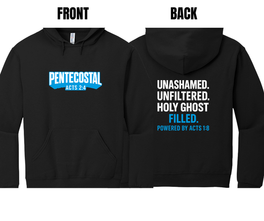 6 COLOR OPTIONS- PENTECOSTAL HOODIE 3D