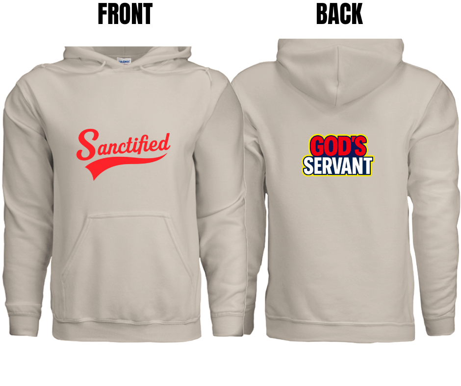 6 COLOR OPTIONS- SANCTIFIED HOODIE