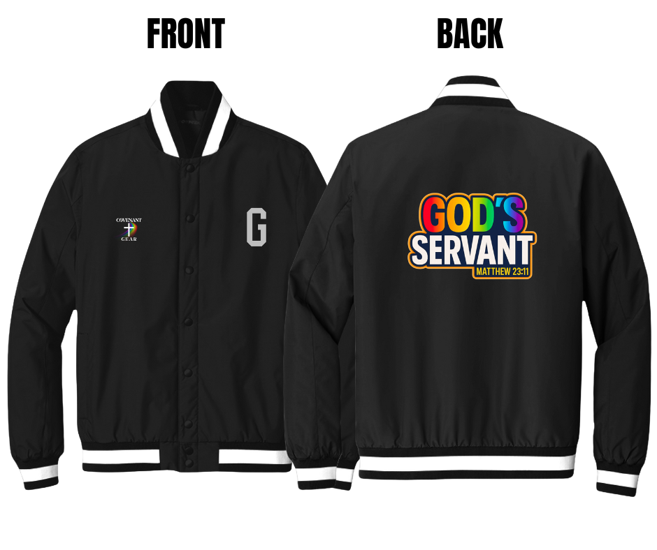 5 COLOR OPTIONS- SERVANT JACKET (SIZE CHART BELOW)