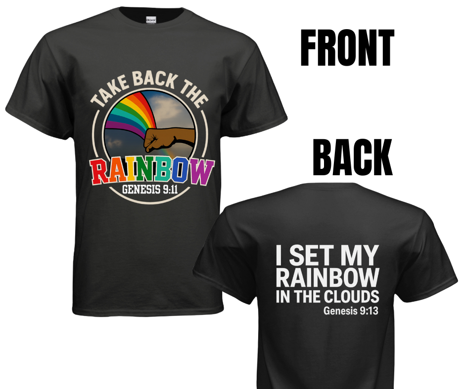 5 COLOR OPTIONS- UNISEX TAKE BACK (SIZE CHART BELOW)
