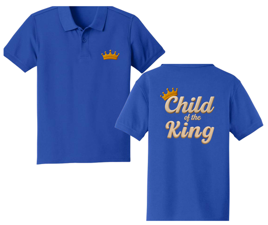 Child of the King Youth Polo Shirt | Christian Youth Apparel