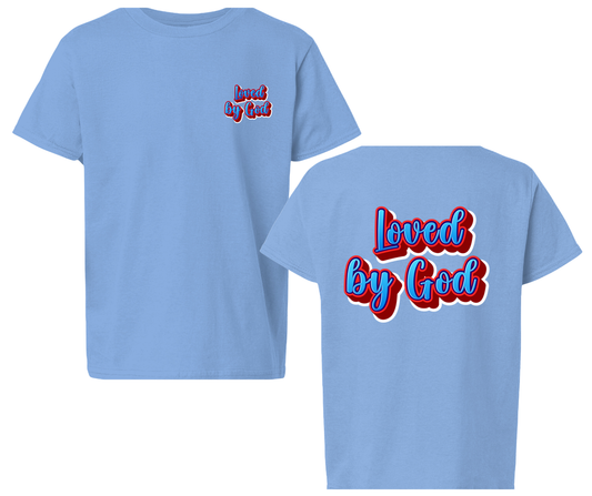 Loved by God Youth T-Shirt | Faith Based Kids Clothing