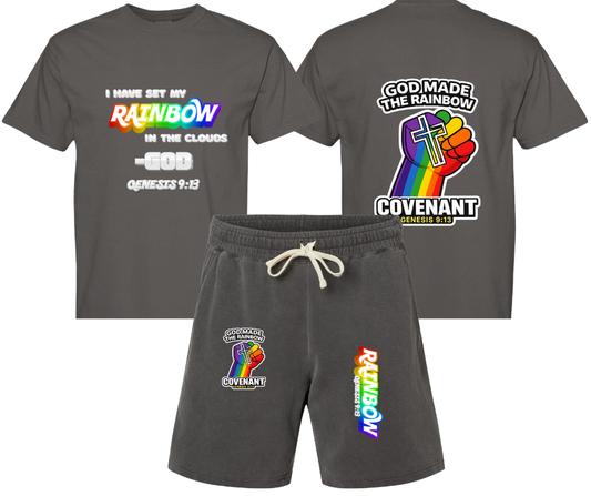 6 COLOR OPTIONS: RAINBOW -Coordinating Shorts Available (Sold Separately)