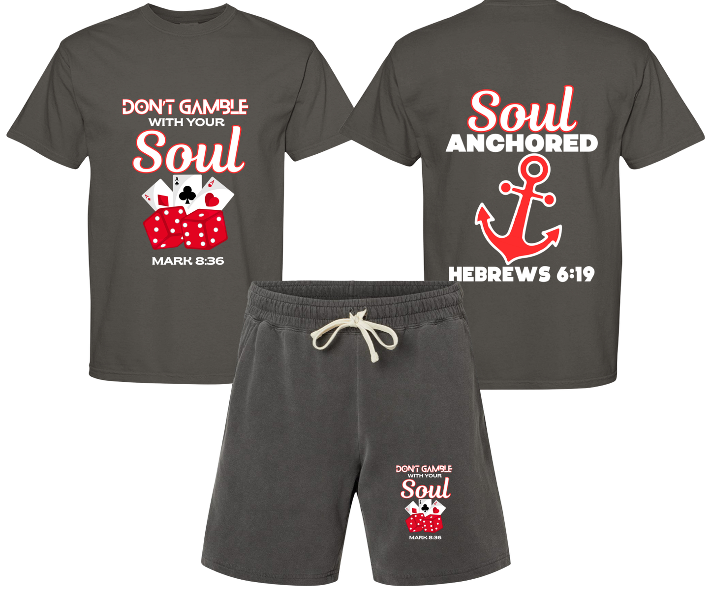Soul Anchored T-Shirt | Christian Urban Streetwear