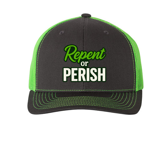 Charcoal/ Neon Green - FRONT