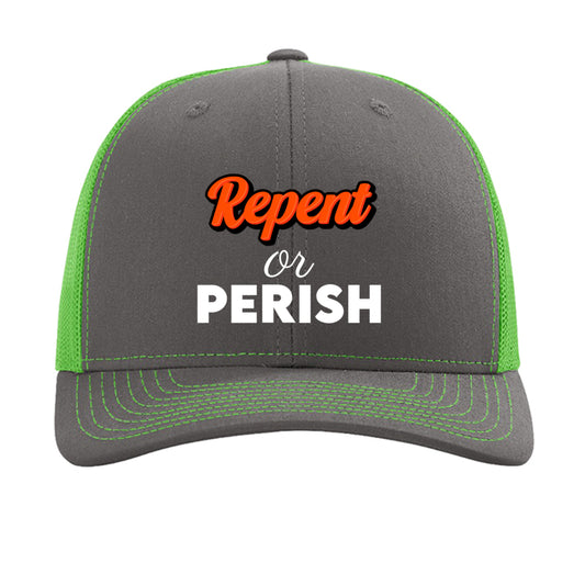 Charcoal/ Neon Green - FRONT