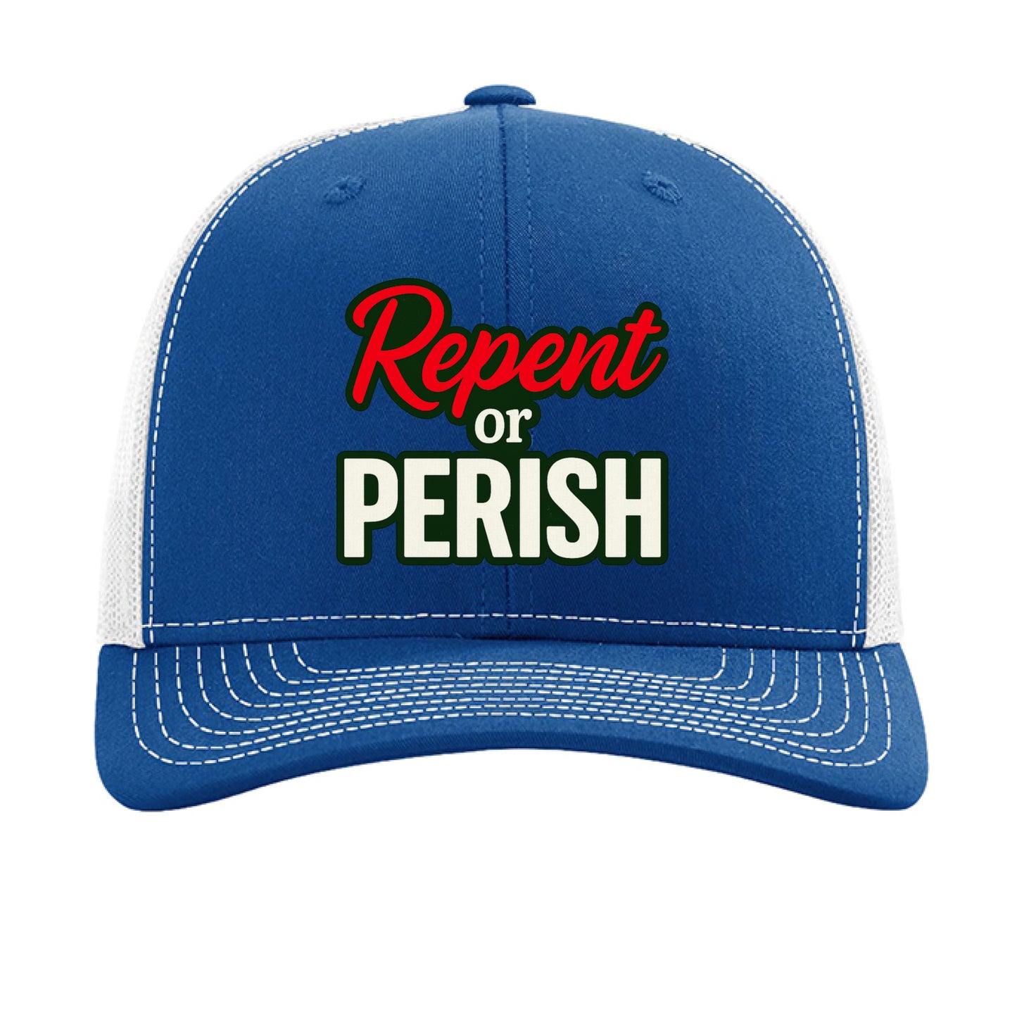 Royal/ White - FRONT