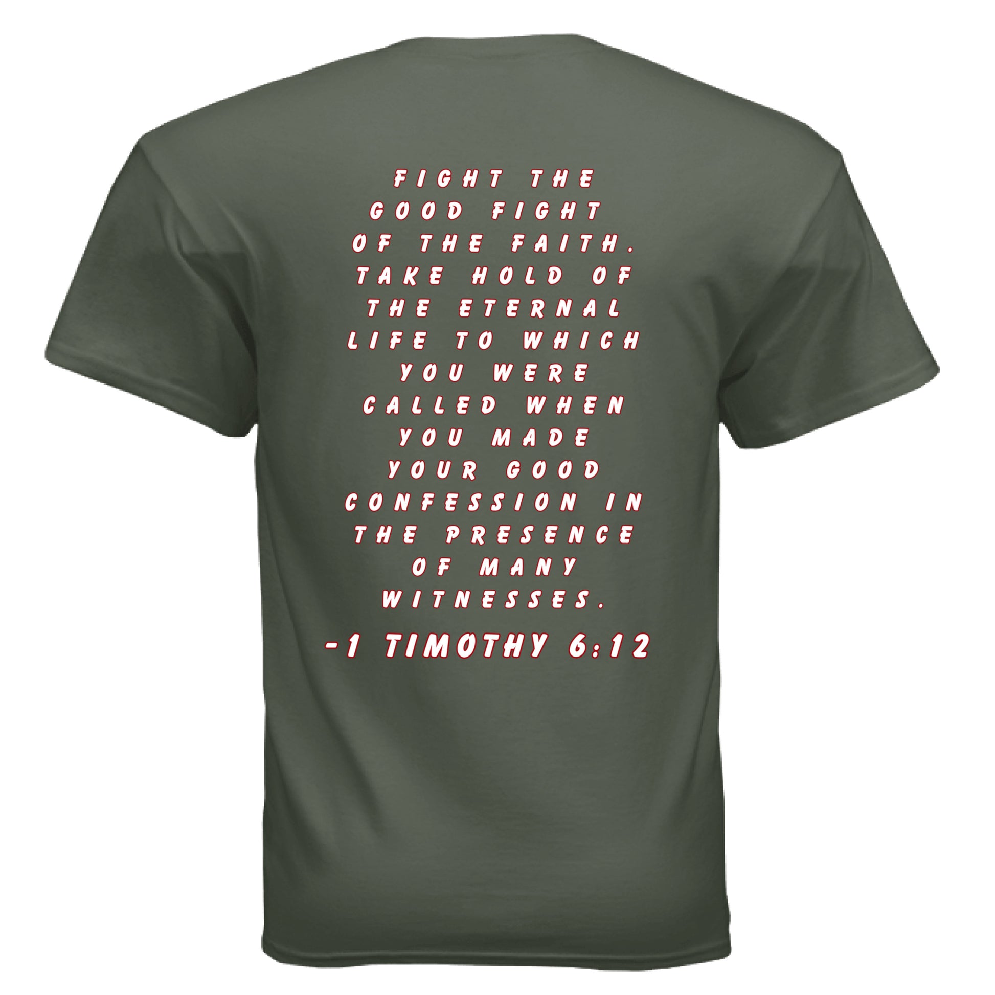 MILITARY GREEN - BACK