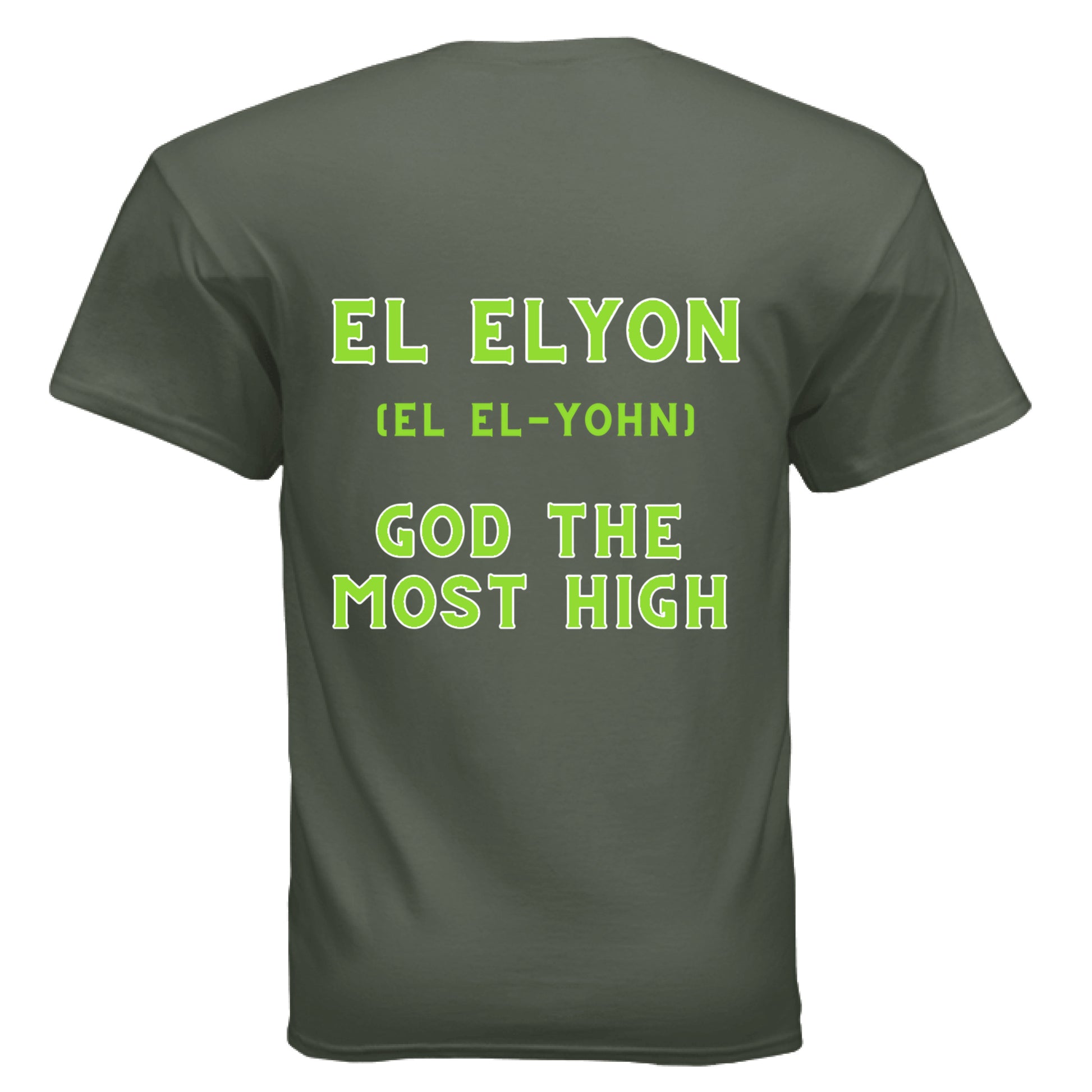 MILITARY GREEN - BACK
