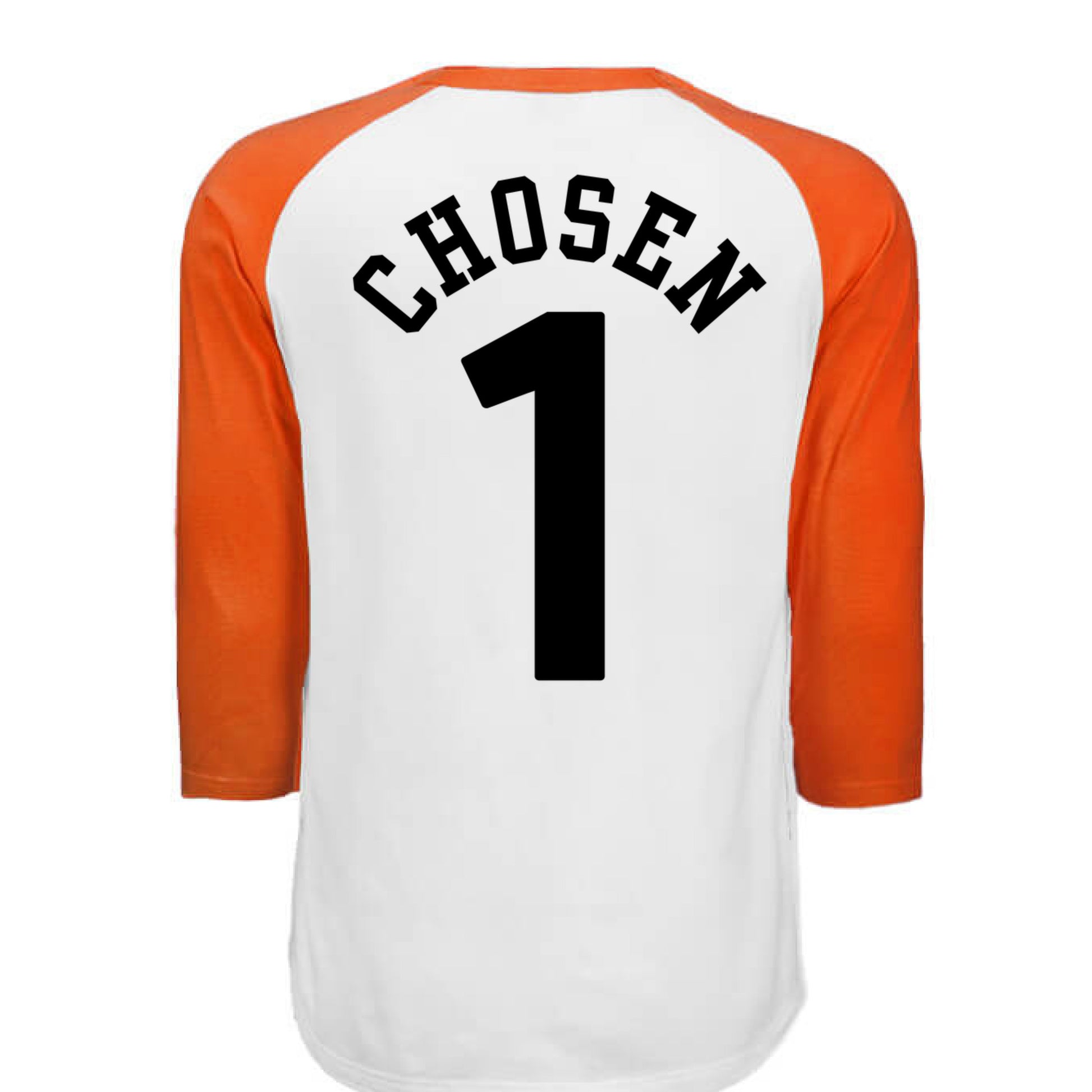 WHITE / DEEP ORANGE - BACK