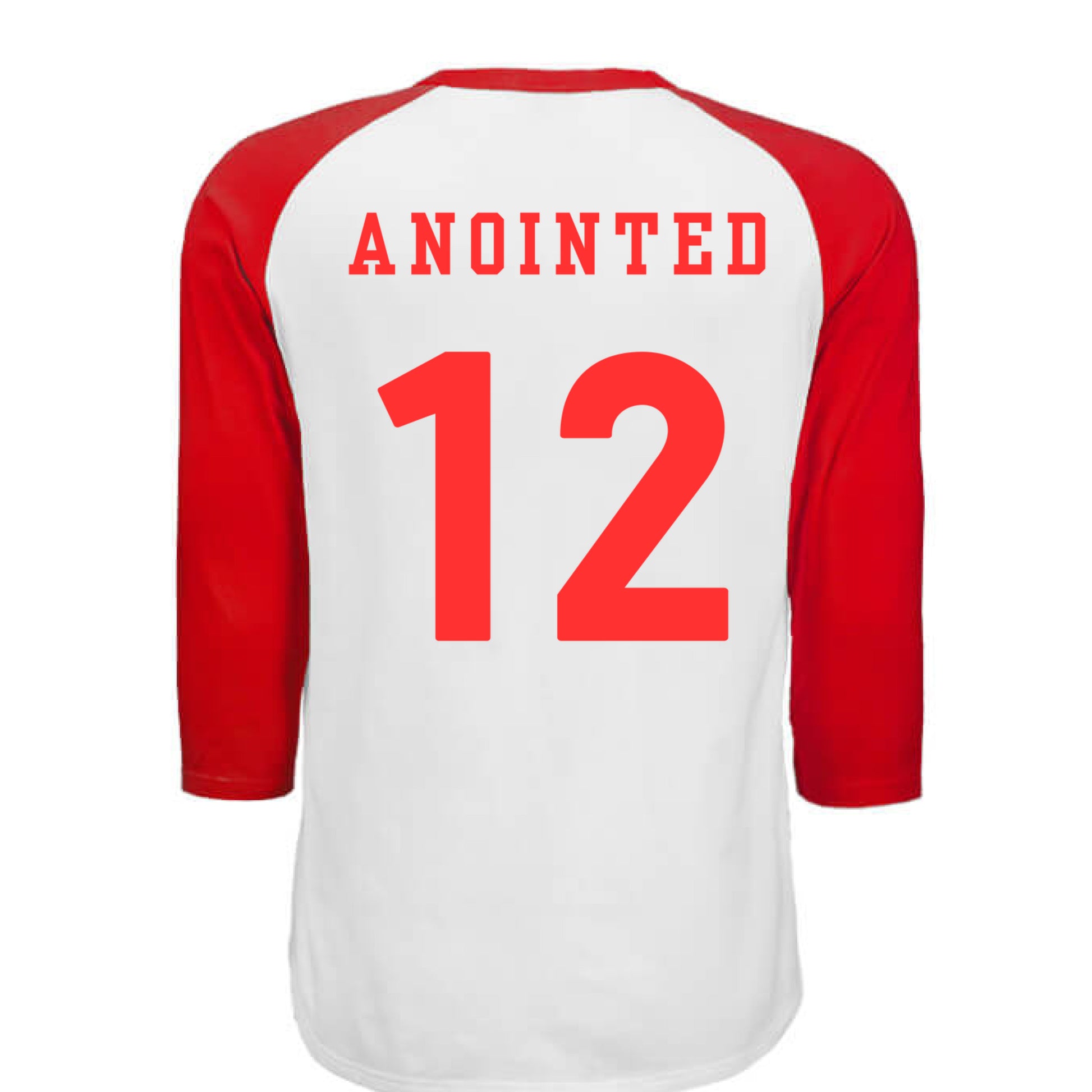 WHITE / RED - BACK