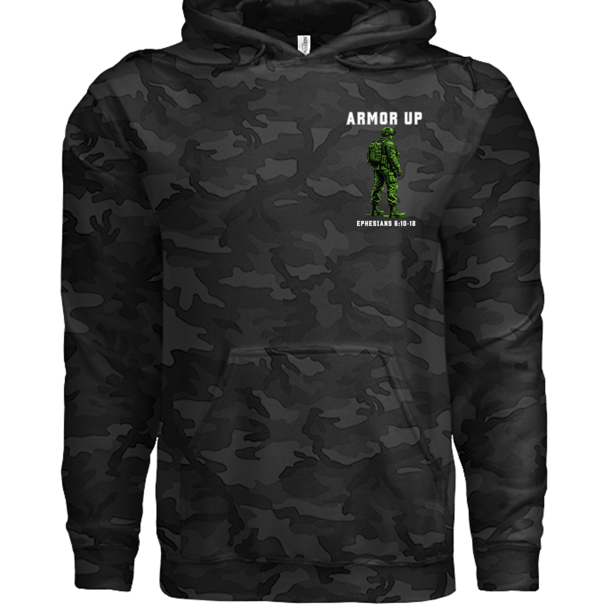 Black Camo - IND4000 - FRONT