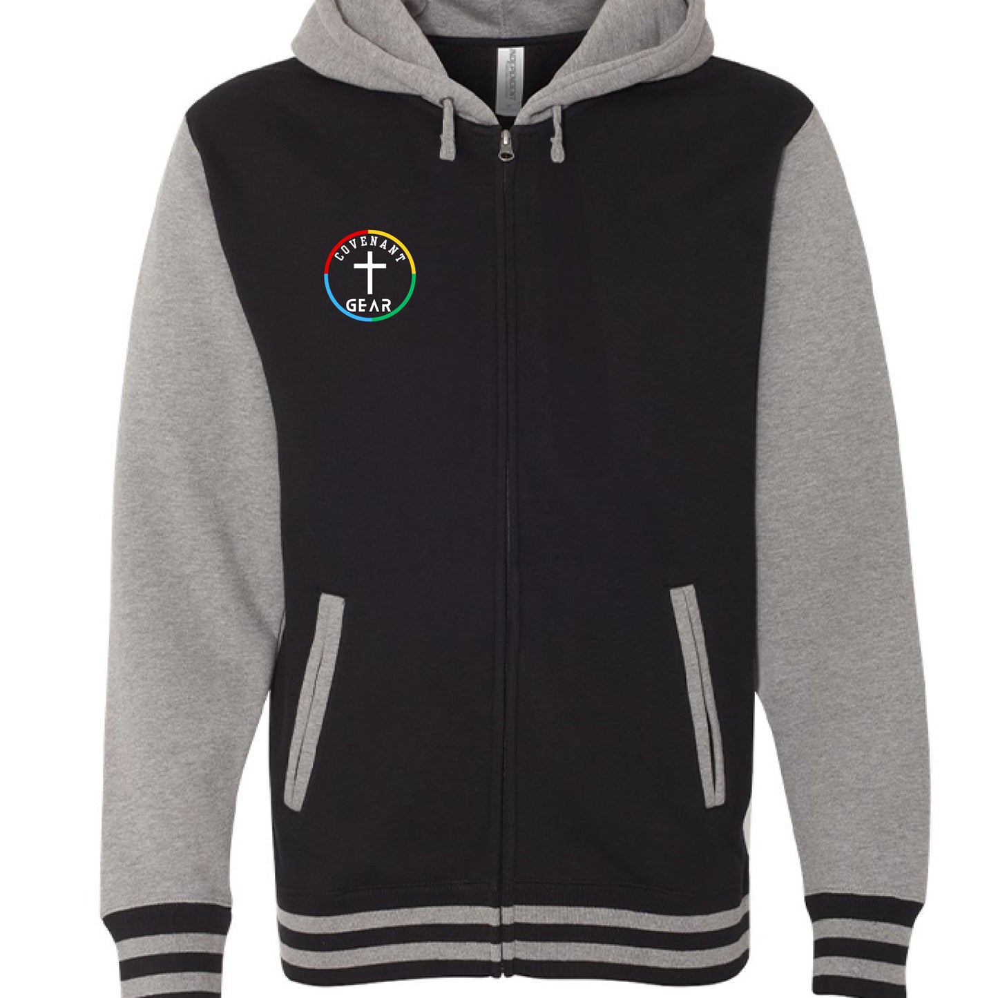 Black/ Gunmetal Heather - FRONT