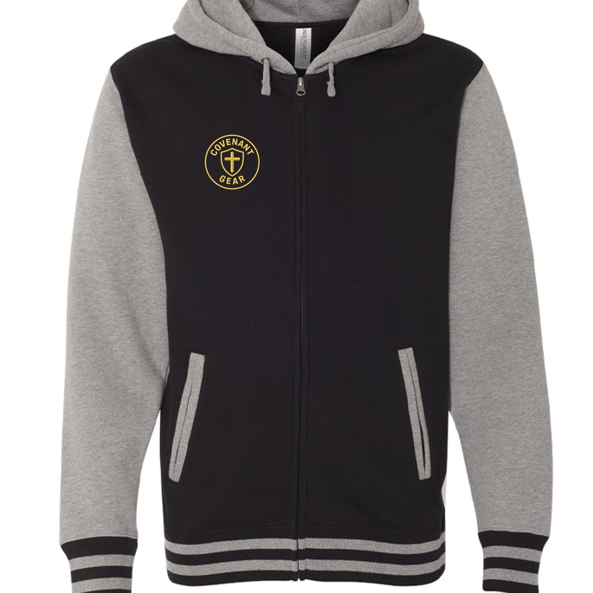 Black/ Gunmetal Heather - FRONT