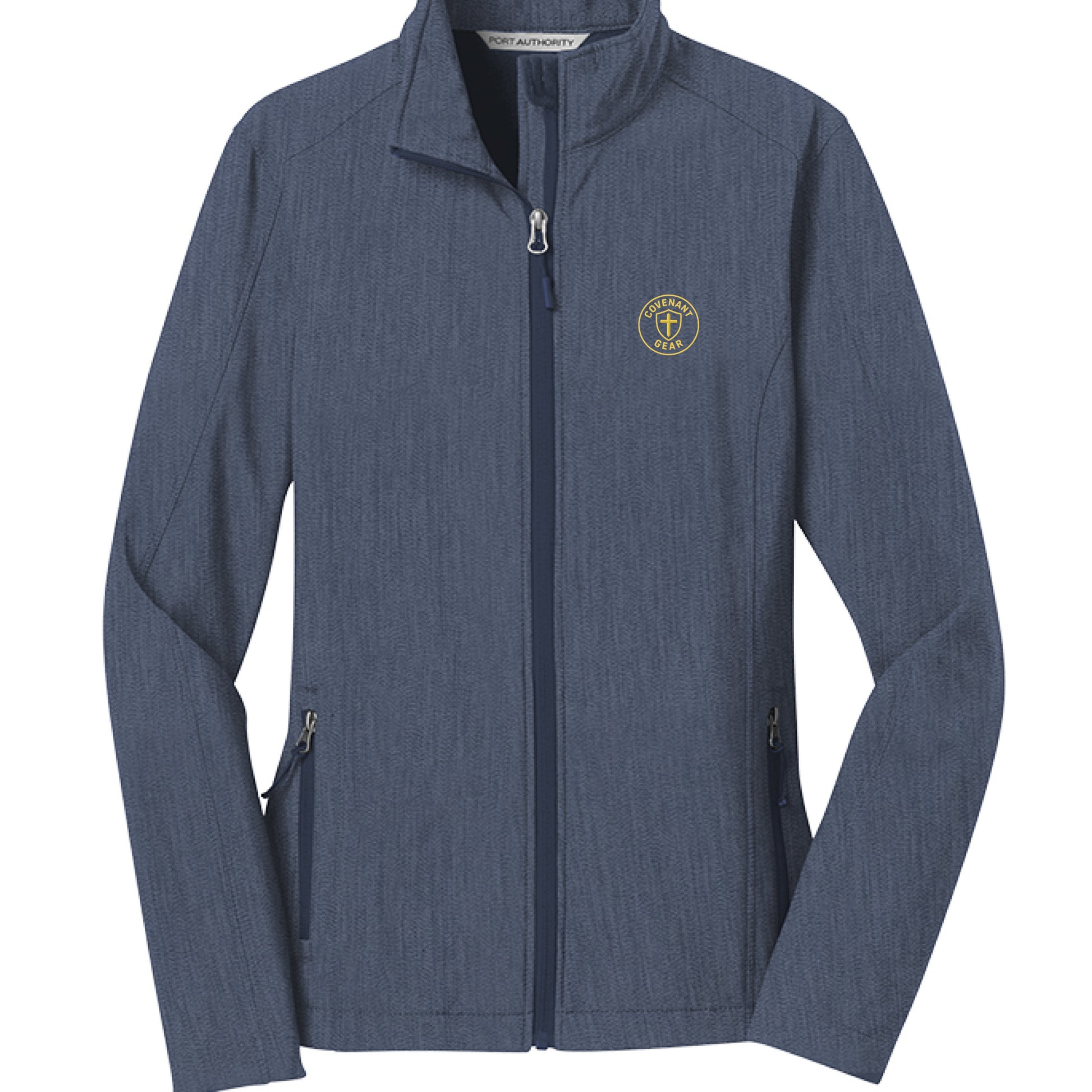 Navy Heather - FRONT