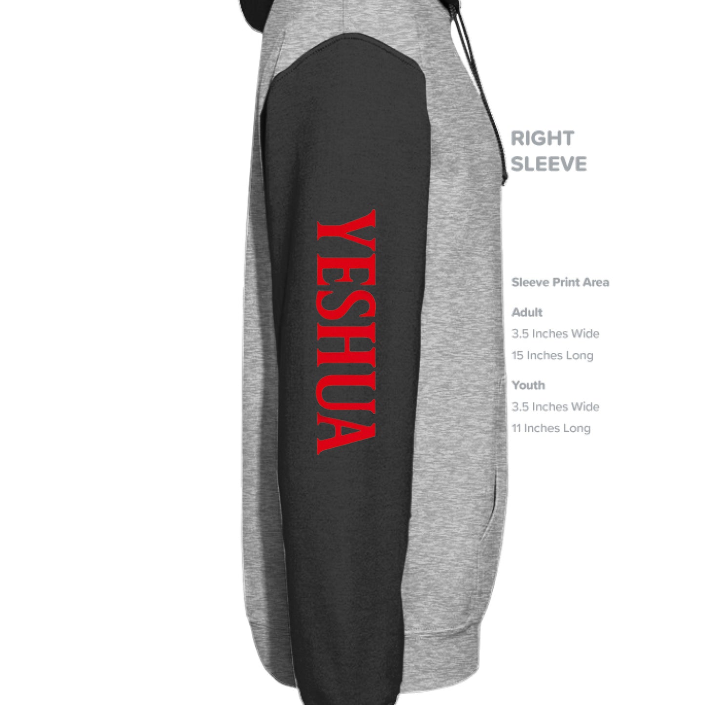 Grey Heather/ Black - SLEEVE_RIGHT