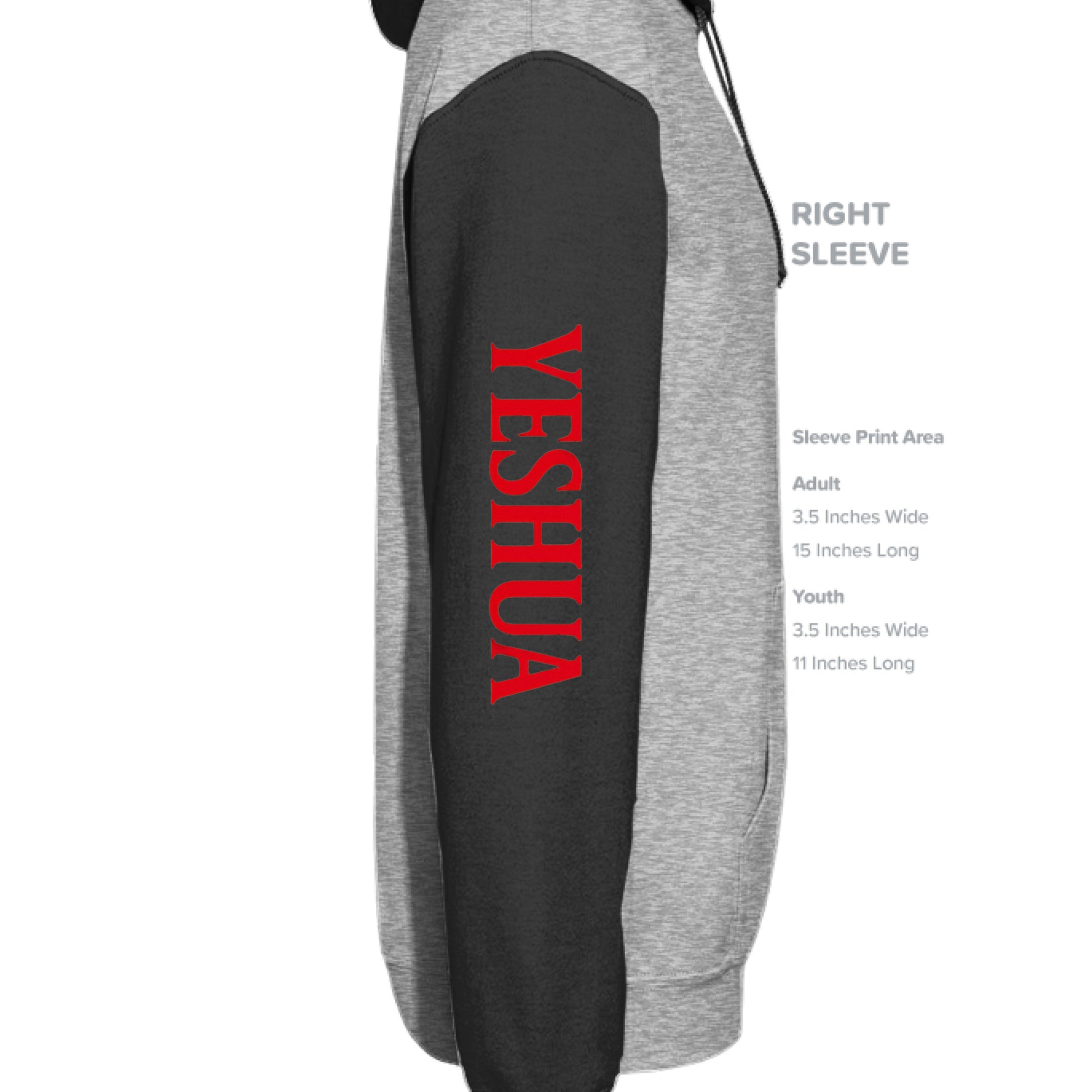 Grey Heather/ Black - SLEEVE_RIGHT