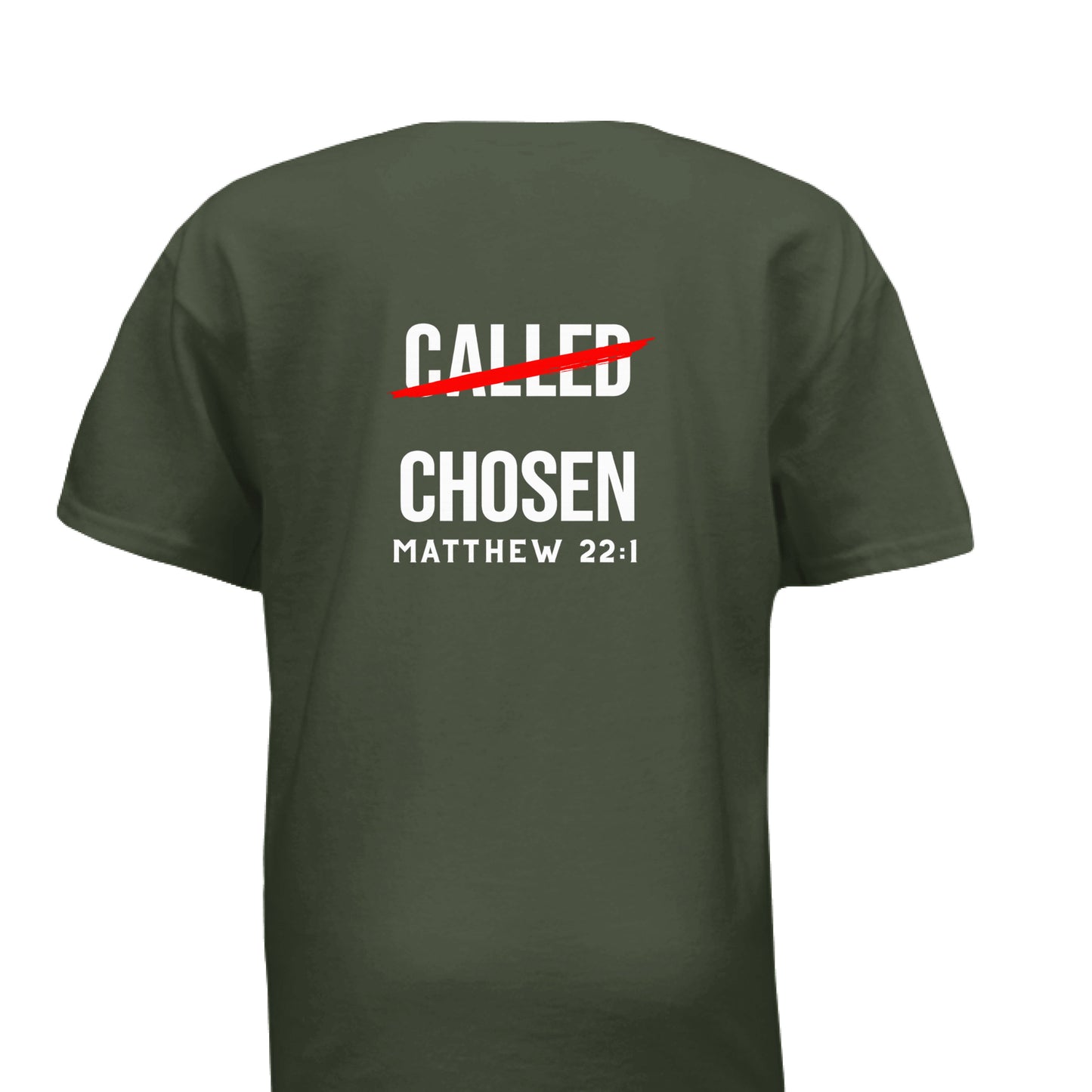 MILITARY GREEN - BACK