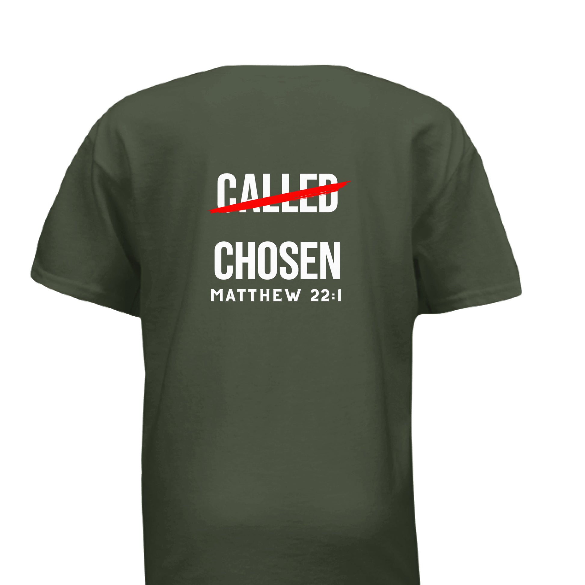 MILITARY GREEN - BACK