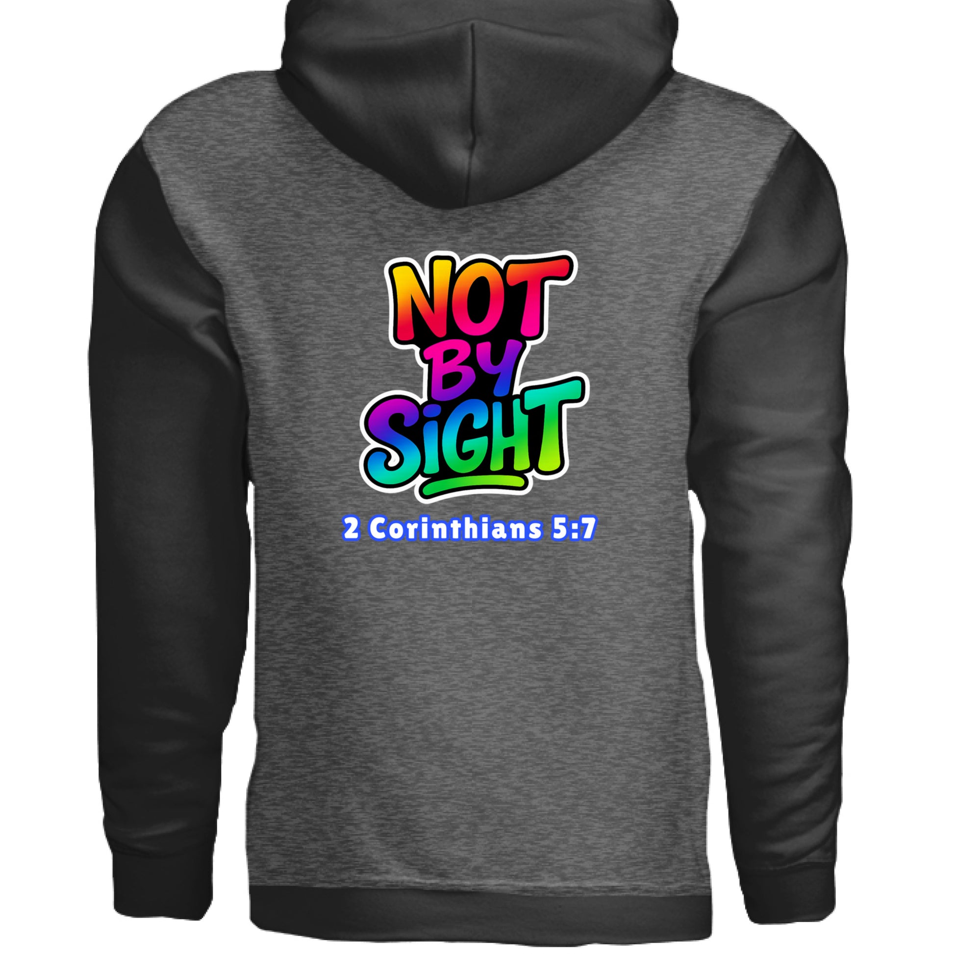 Charcoal Heather/ Black - BACK