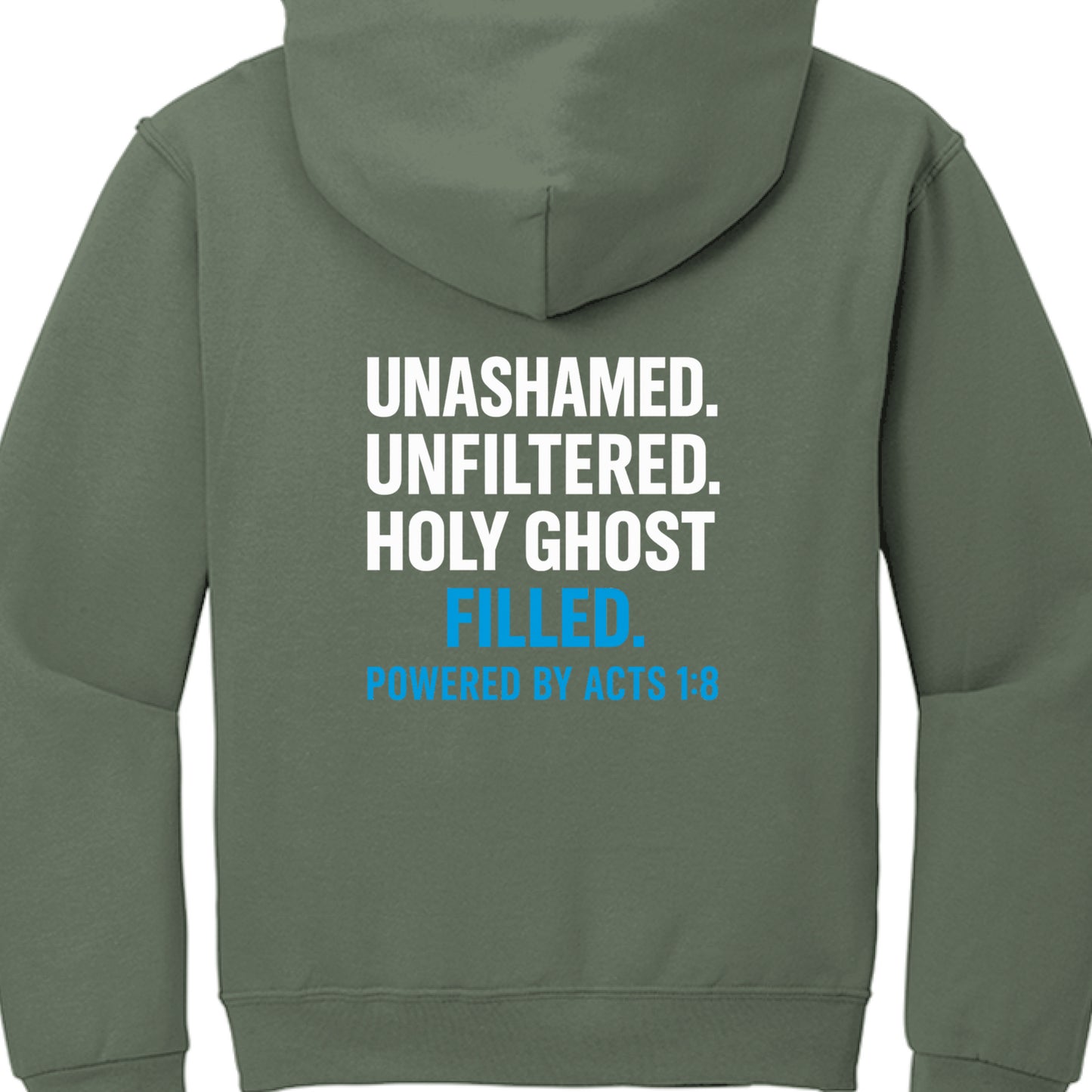 Military Green Heather - BACK