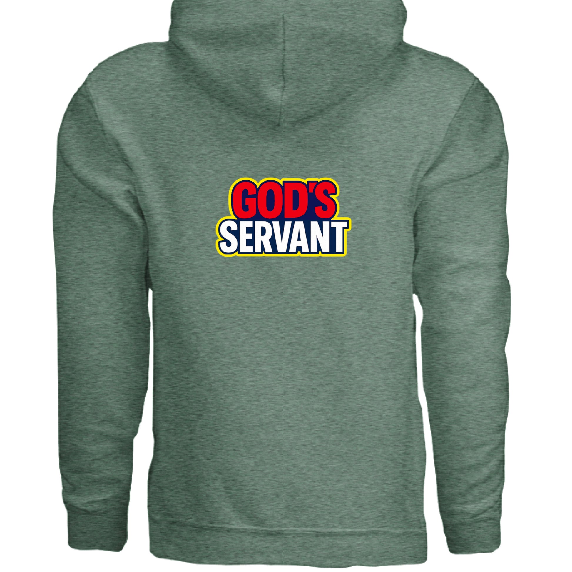 Heather Sport Dark Green - BACK