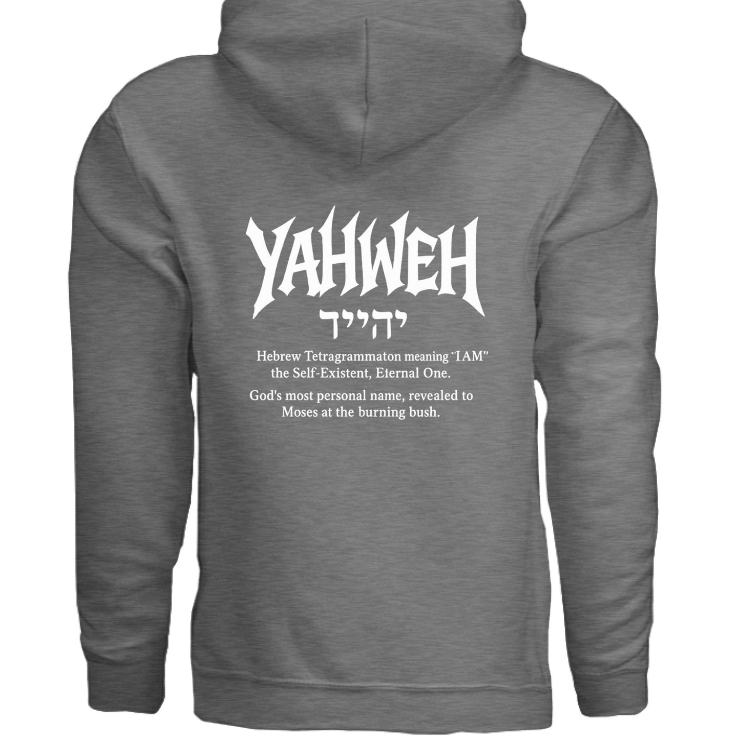 GRAPHITE HEATHER - BACK