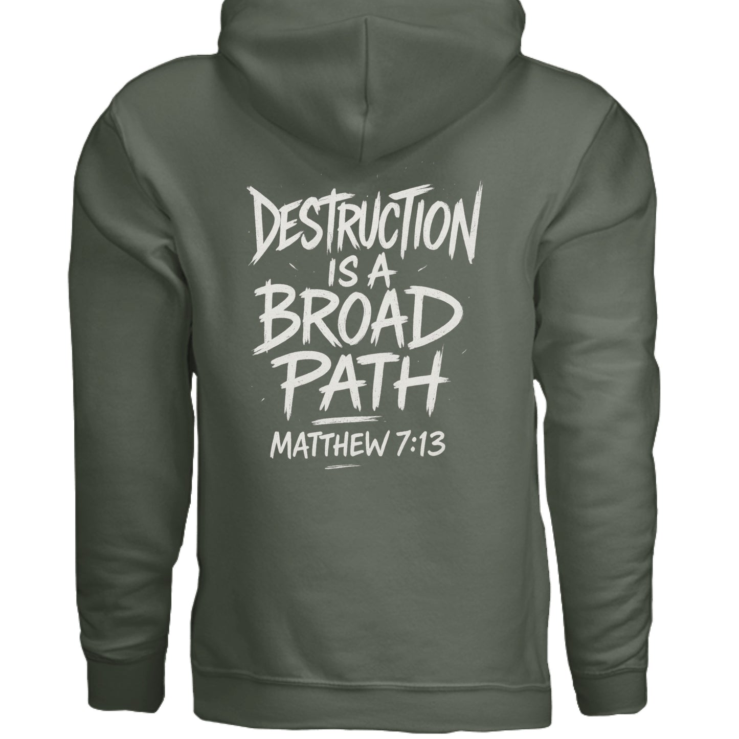 MILITARY GREEN - BACK