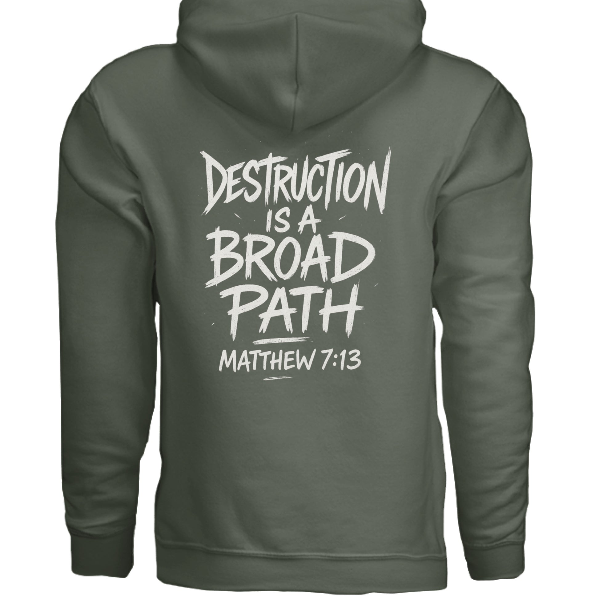 MILITARY GREEN - BACK