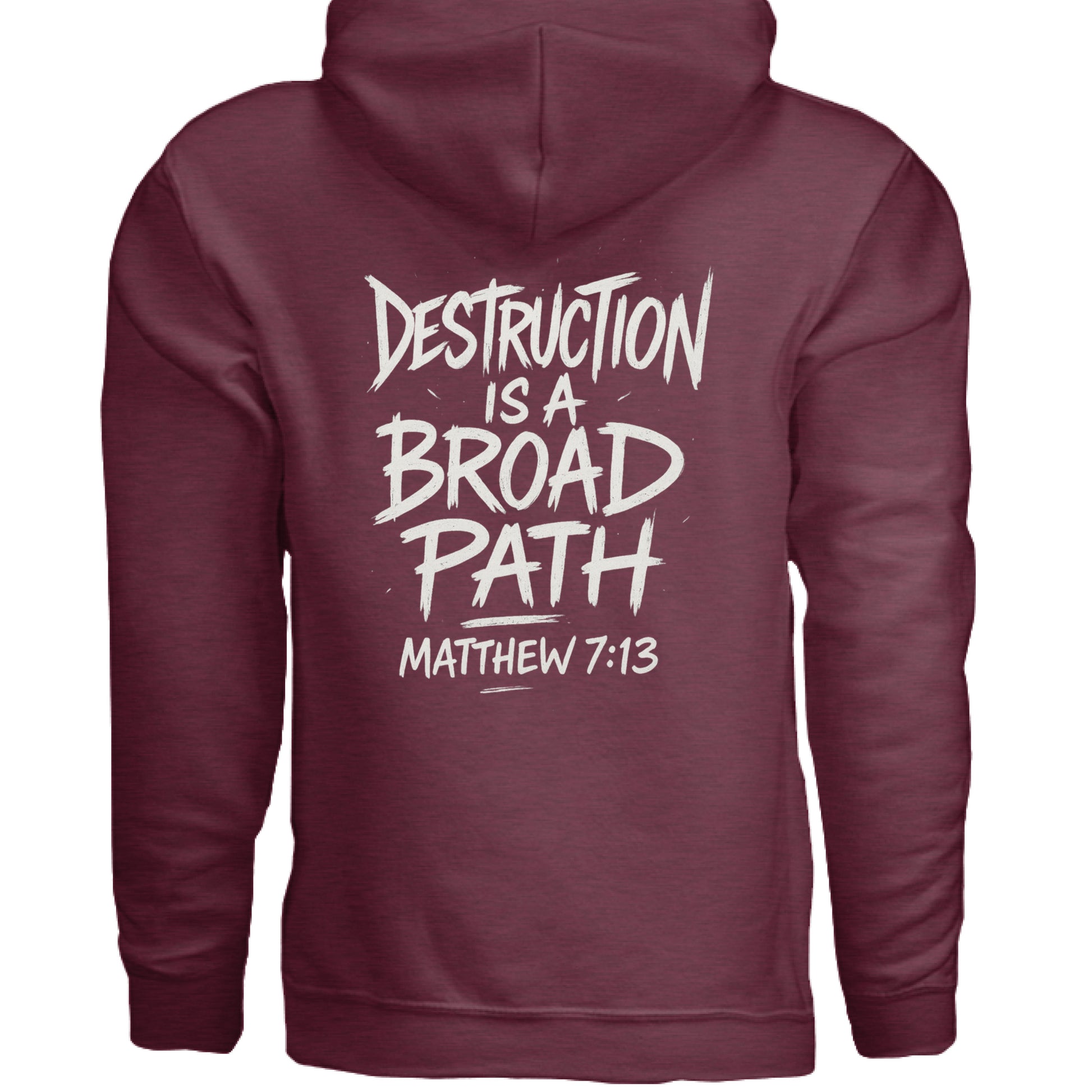 Heather Sport Dark Maroon - BACK