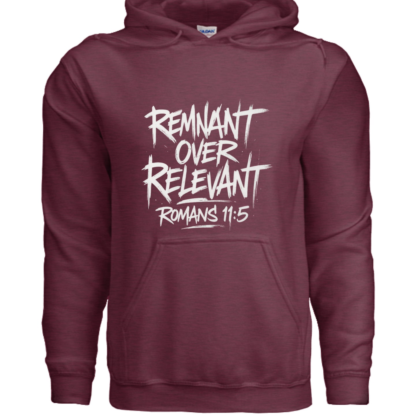 Heather Sport Dark Maroon - FRONT