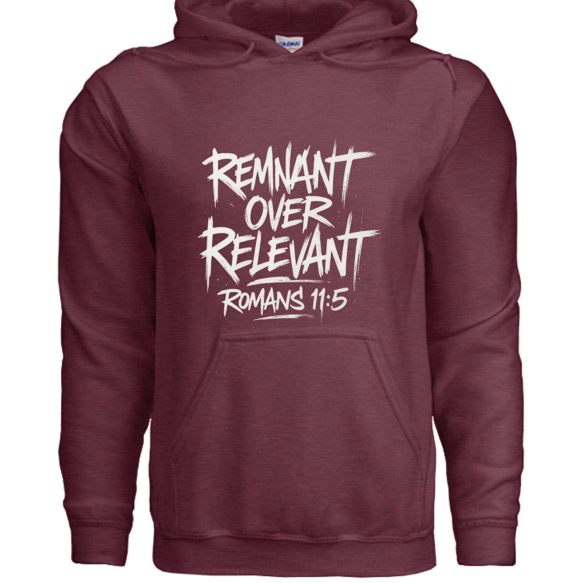 Heather Sport Dark Maroon - FRONT