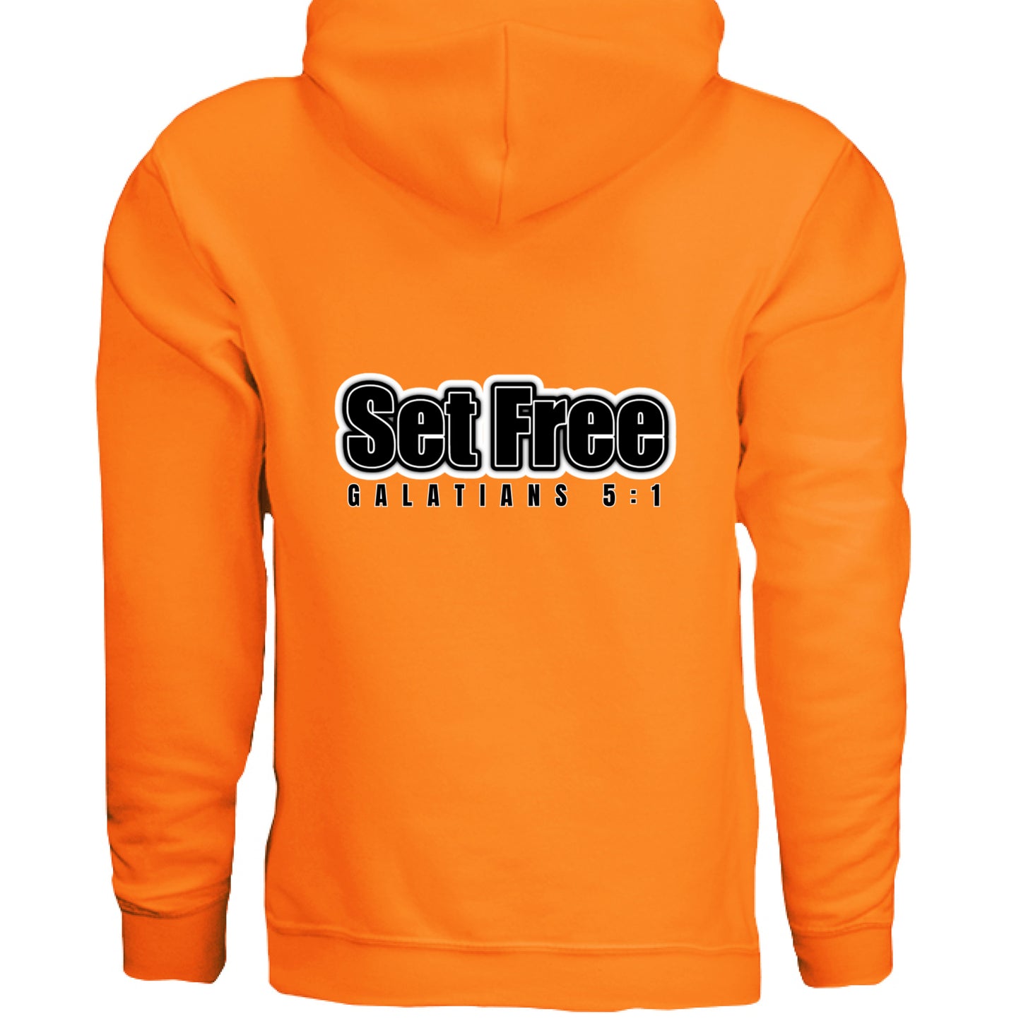 SAFETY ORANGE - BACK