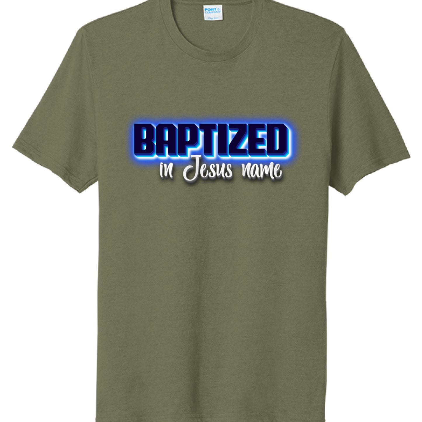 Military Green Heather - FRONT