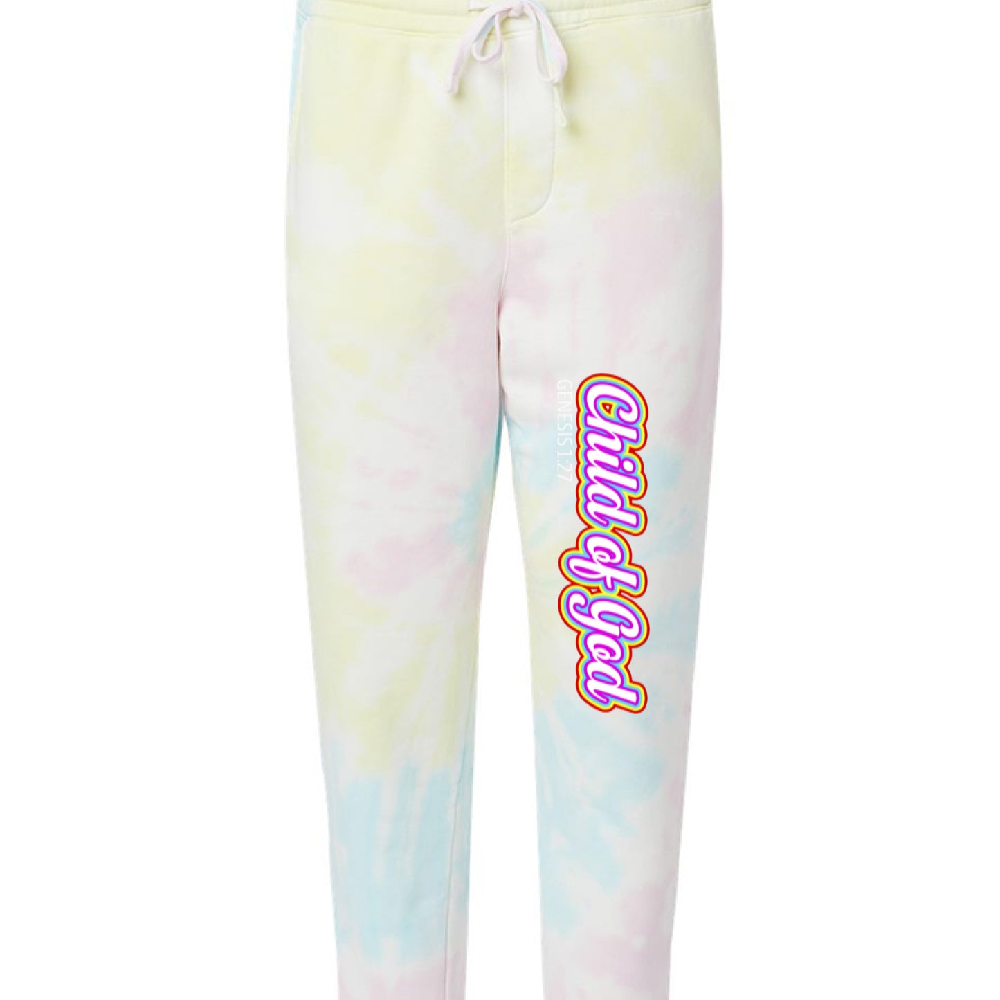Tie Dye Sunset Swirl - FRONT