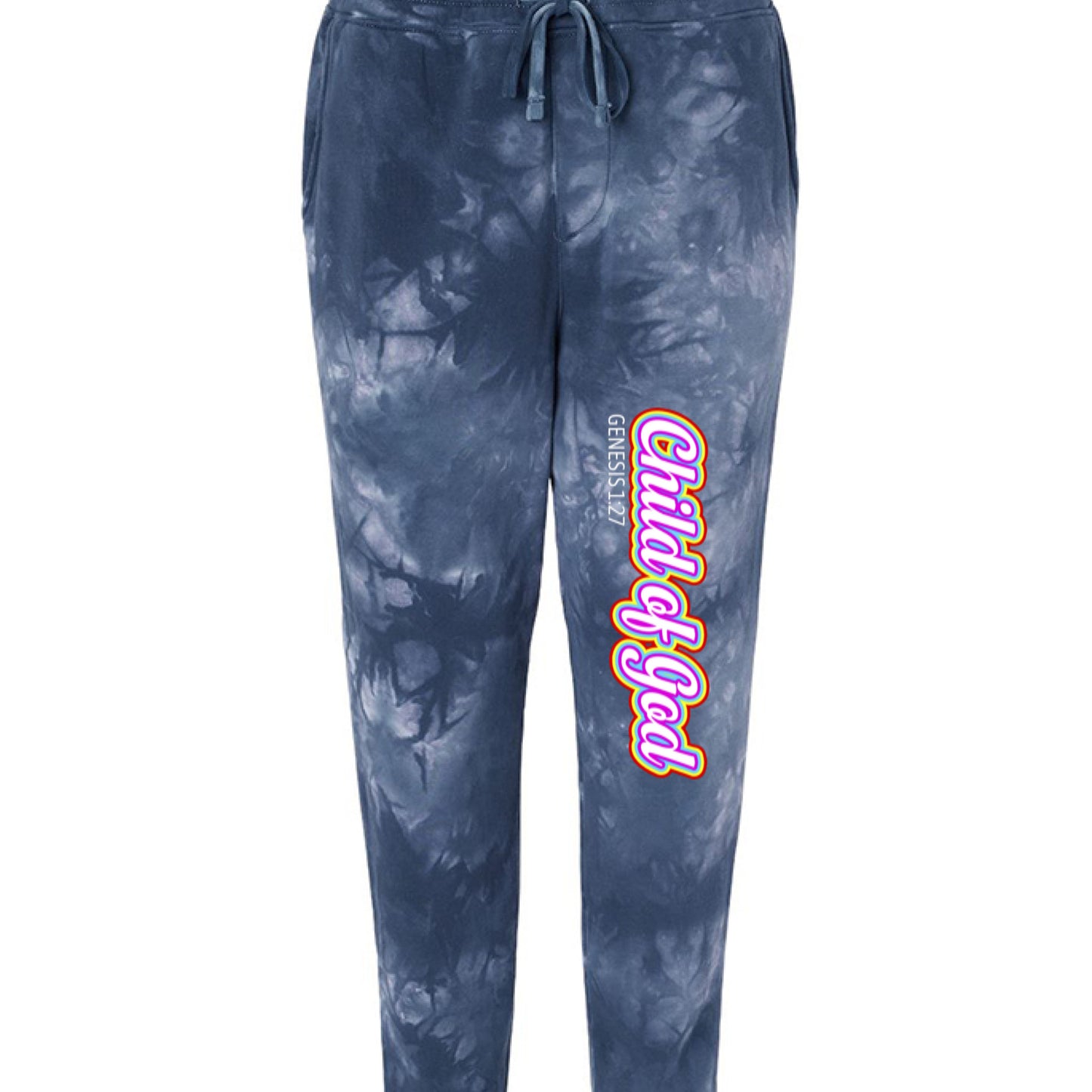 Tie Dye Navy - FRONT