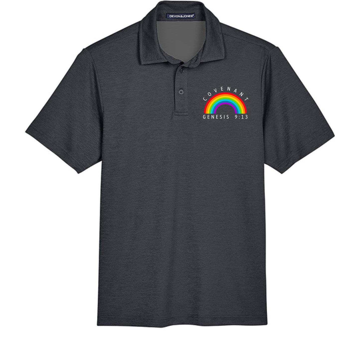 BLACK HEATHER - FRONT