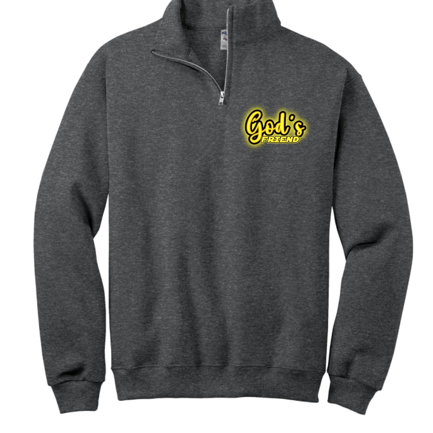 BLACK HEATHER - FRONT