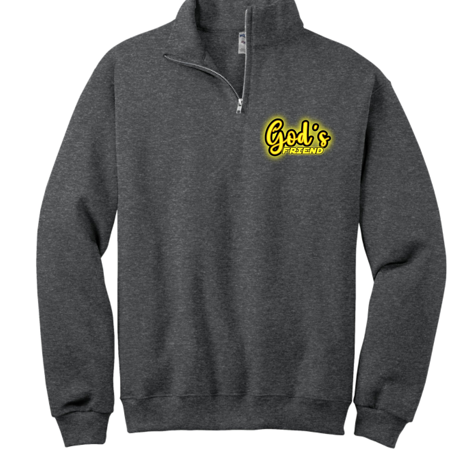 BLACK HEATHER - FRONT