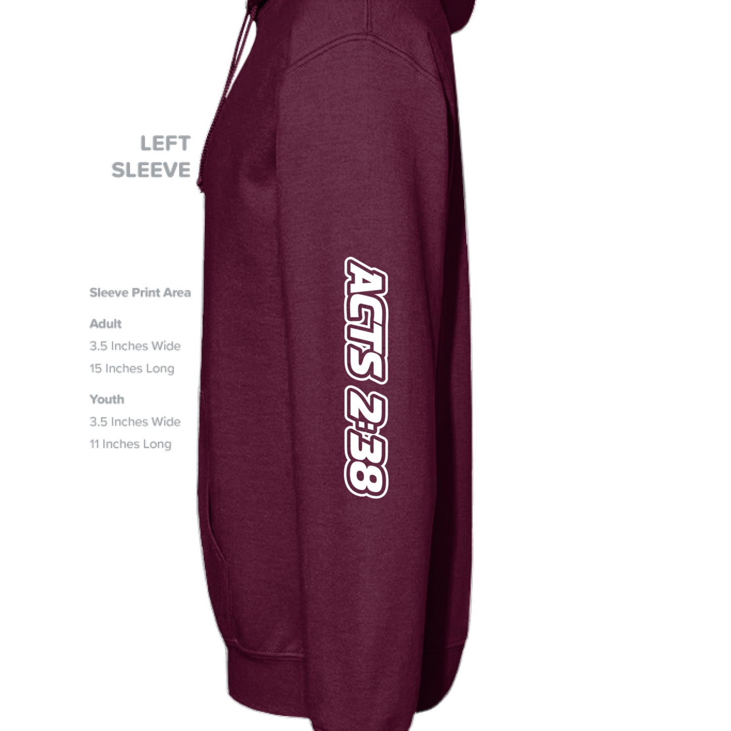 MAROON - SLEEVE_LEFT