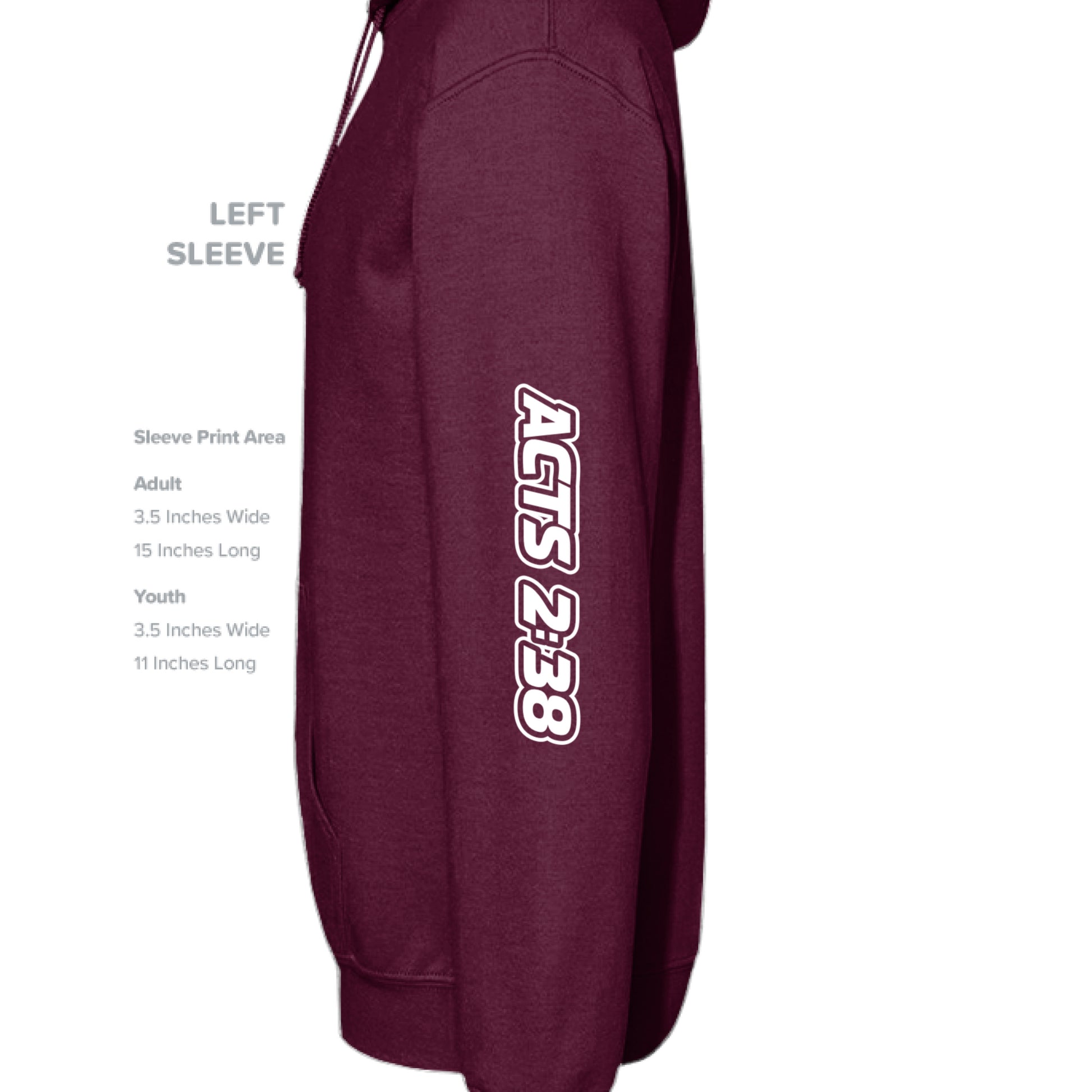 MAROON - SLEEVE_LEFT