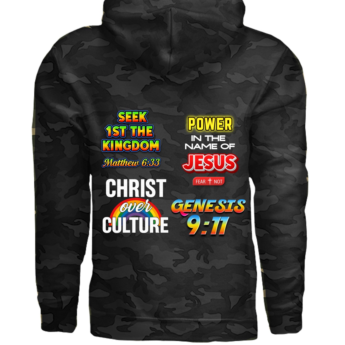 Black Camo - BACK